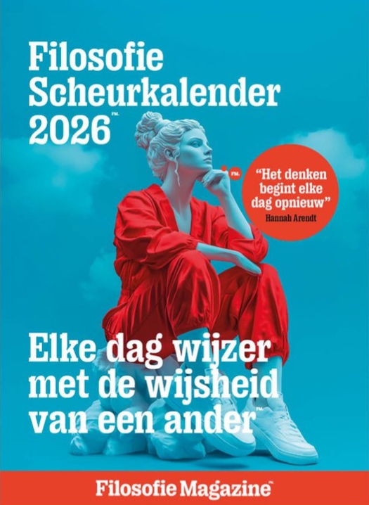 Iedere dag een filosofische spreuk uit de scheurkalender, heerlijk!