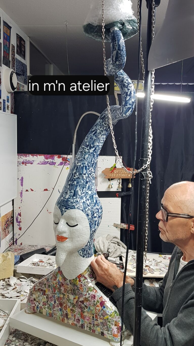 Salland Toont Willy Alferink, een ‘porseLIJMer’