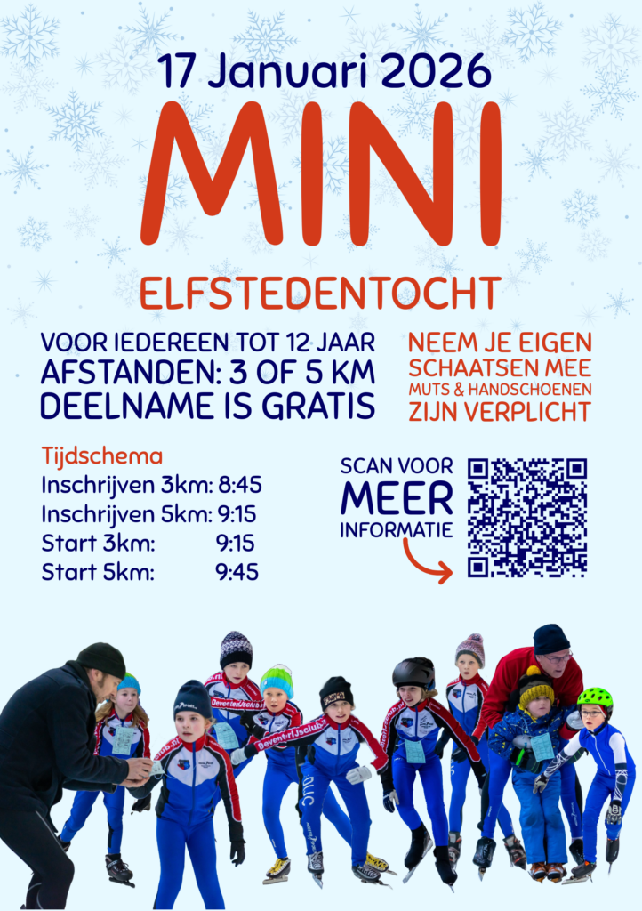 Deventer IJsclub mini elfstedentocht
