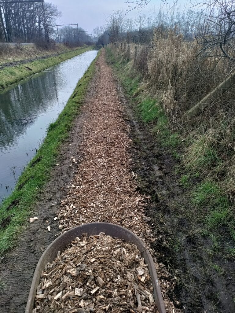Eetbaar Olst Wijhe snipper pad spoorlijn