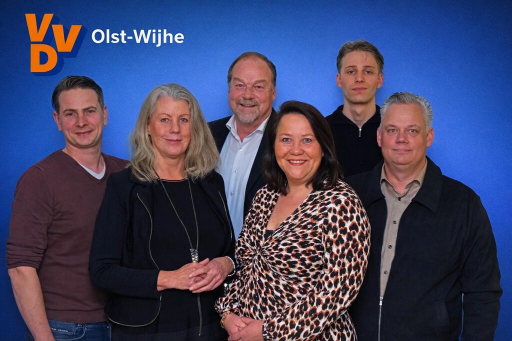 VVD Olst-Wijhe presenteert met trots haar kandidatenlijst