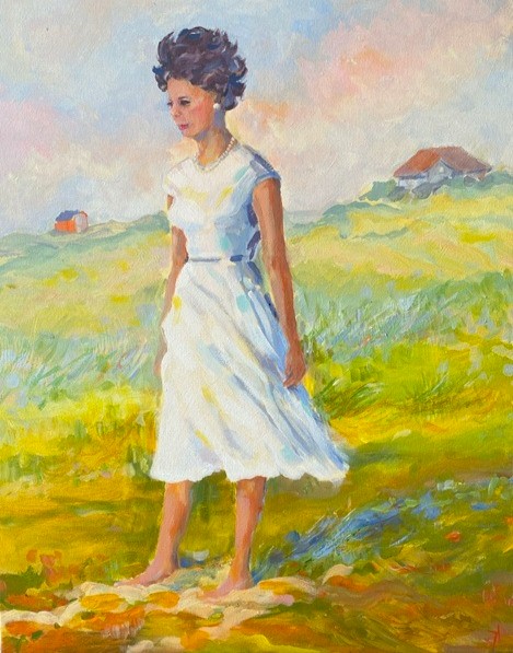 Joke Proper: Meisje op het strand 