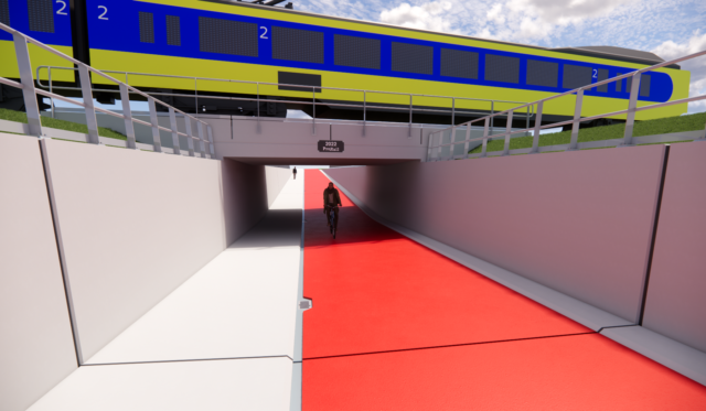 Evaluatie fietstunnel pas na opening Kindcentrum Olst voor een volledig beeld