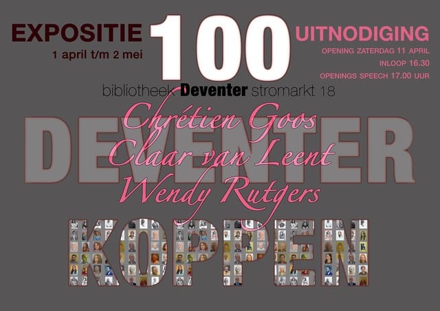 Expositie ‘Deventer Koppen’ – 100 portretten, 100 levensverhalen