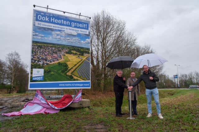 Mijlpaal voor Veldegge-Noord in Heeten: Eerste bouwwerkzaamheden in zicht