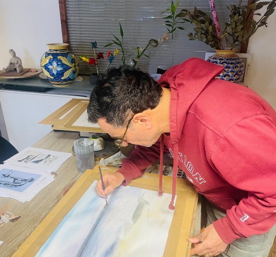 Salland Toont: Taoufik en Rim van Atelier/ Gallery Artem2 in Wijhe