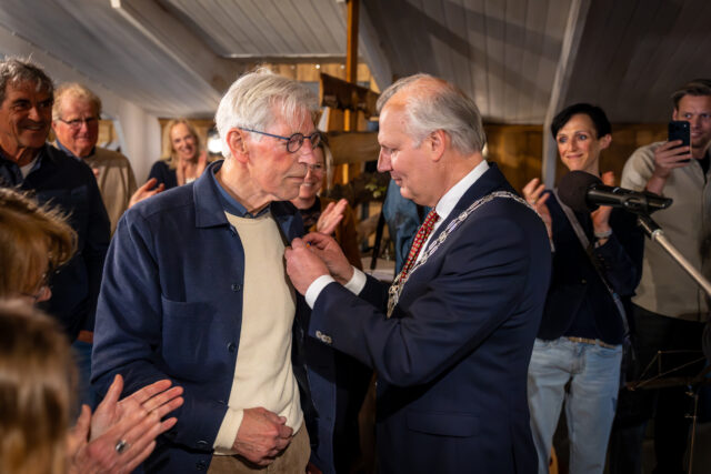 Koninklijke Onderscheiding voor de heer Paauw uit Heino