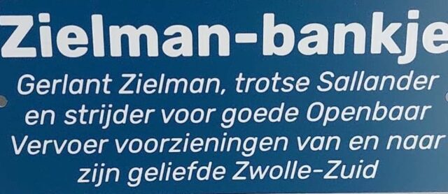Gerlant Zielman bankje