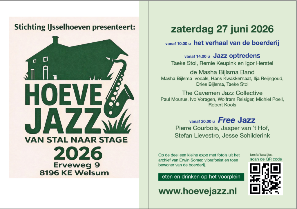 IJsselhoeven jazz poster