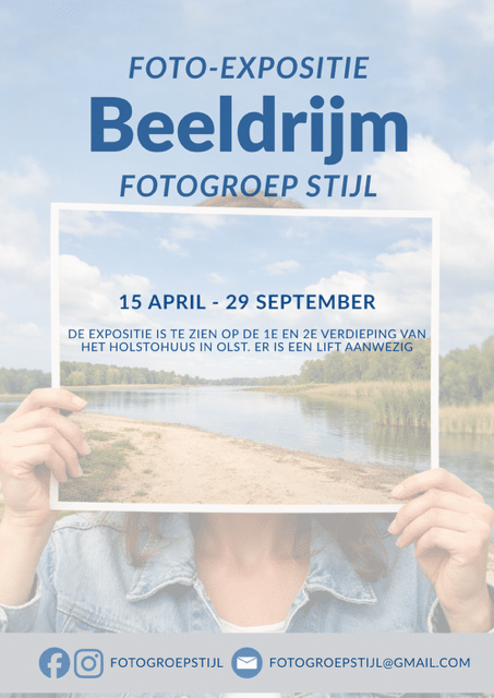 Jan van Aefst poster foto expositie