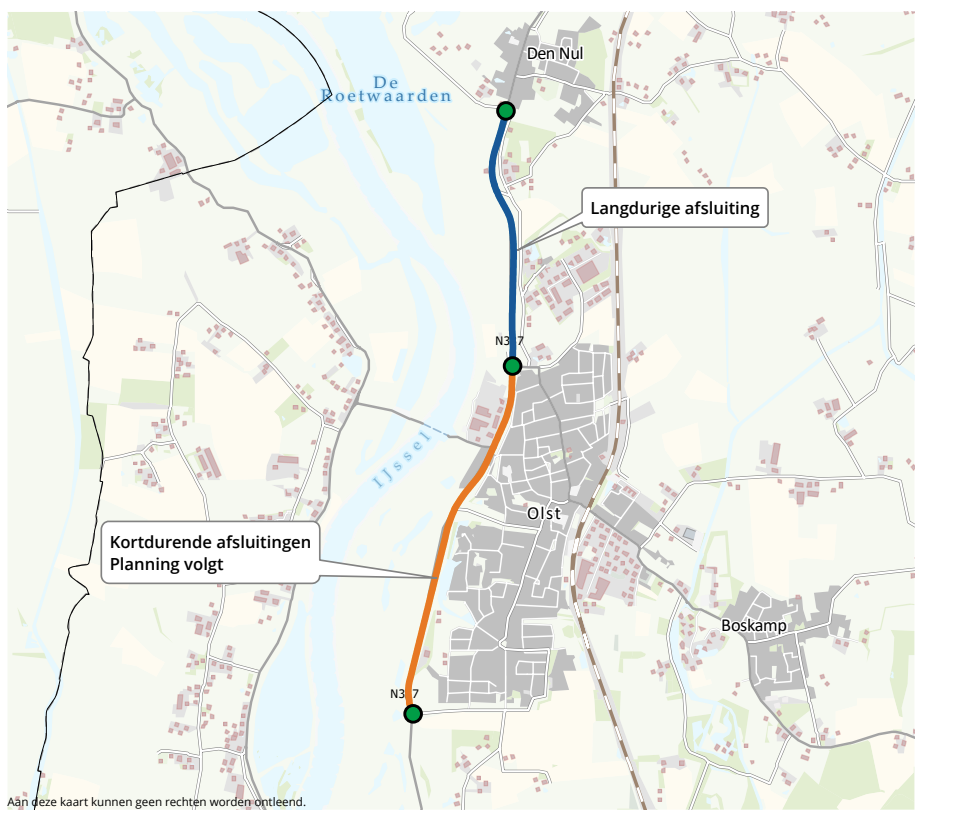 IJsselwerken situatie