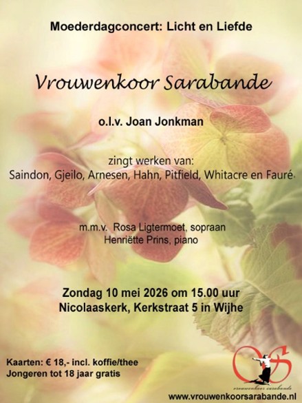 Sarabande poster moederdag