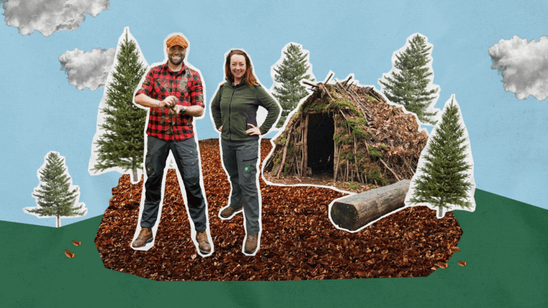 Kinderen opgeroepen om naar buiten te gaan: ‘Takken sjouwen, hutten bouwen!’