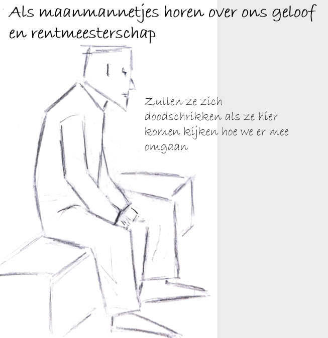 Joa Joa heeft gehoord dat bewoners van de maan nu ook op weg naar ons zijn