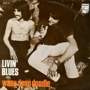 Henk Laing hoes Livin' Blues
