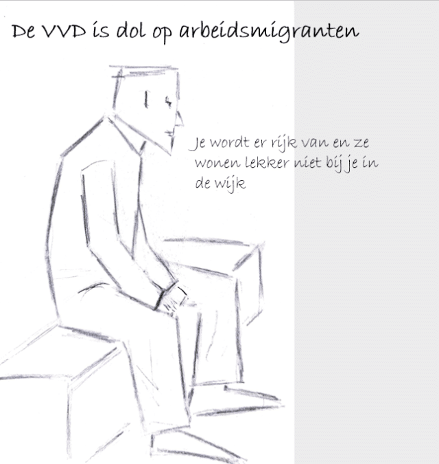 Joa Joa snapt best waarom ons redelijk rechtse kabinet niets tegen arbeidsmigranten heeft