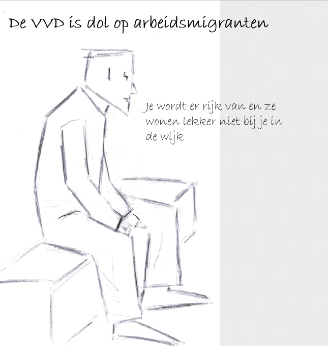 Joa Joa snapt best waarom ons redelijk rechtse kabinet niets tegen arbeidsmigranten heeft