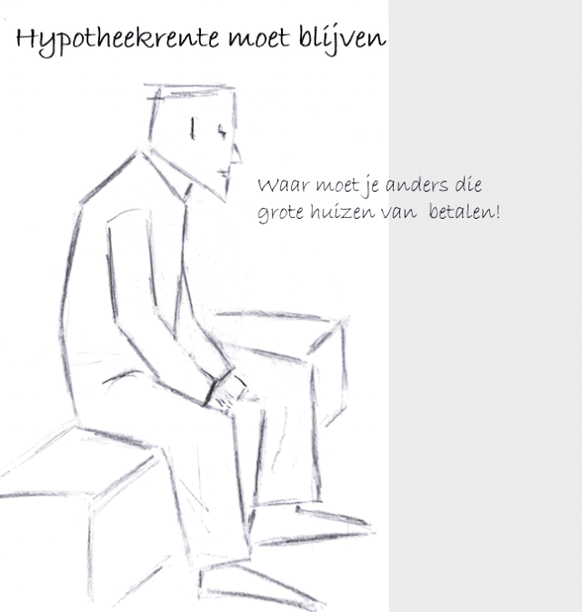 Joa Joa vindt net als de VVD dat de hypotheekrenteaftrek moet blijven