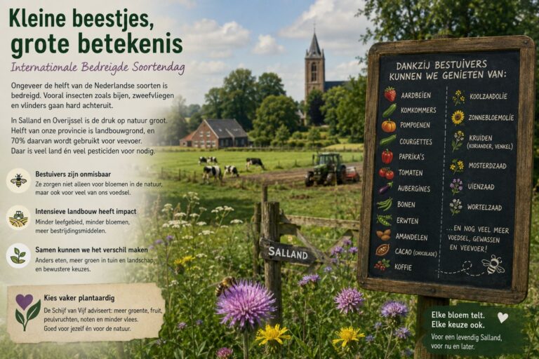 Internationale Bedreigde Soortendag: Salland loopt voorop in bedreigen