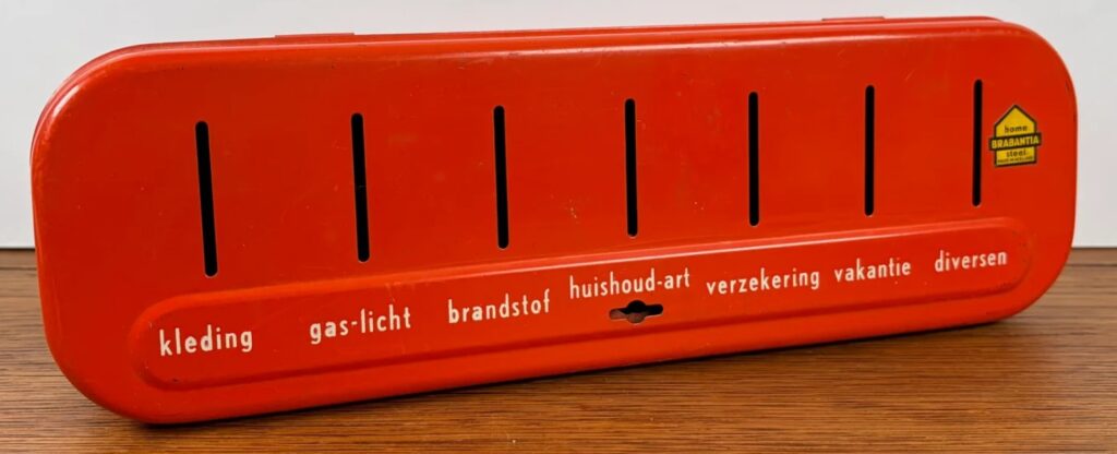vintage geldtrommel