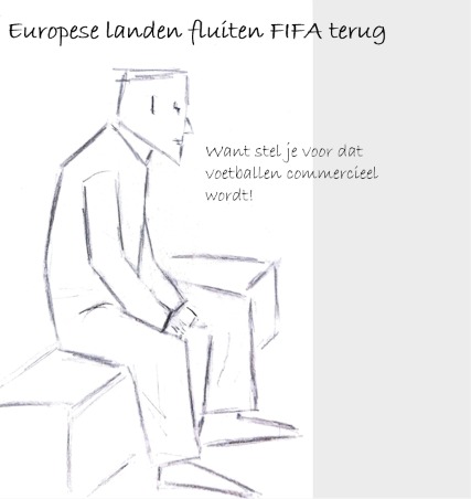 Joa Joa hoorde dat de FIFA is teruggefloten door de UEFA