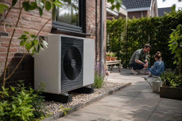 Maakt die warmtepomp bij de buren straks de hele nacht lawaai?